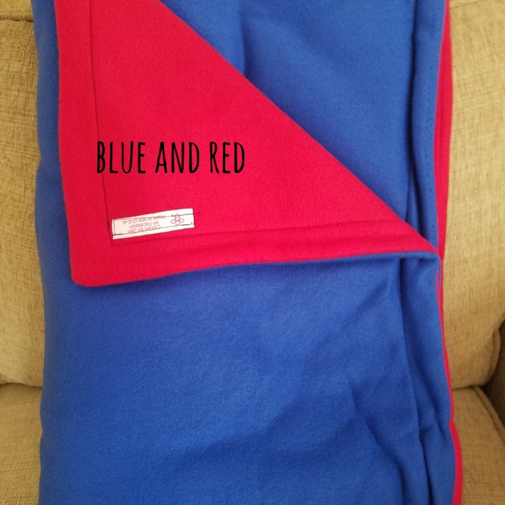 Twin fleece blanket